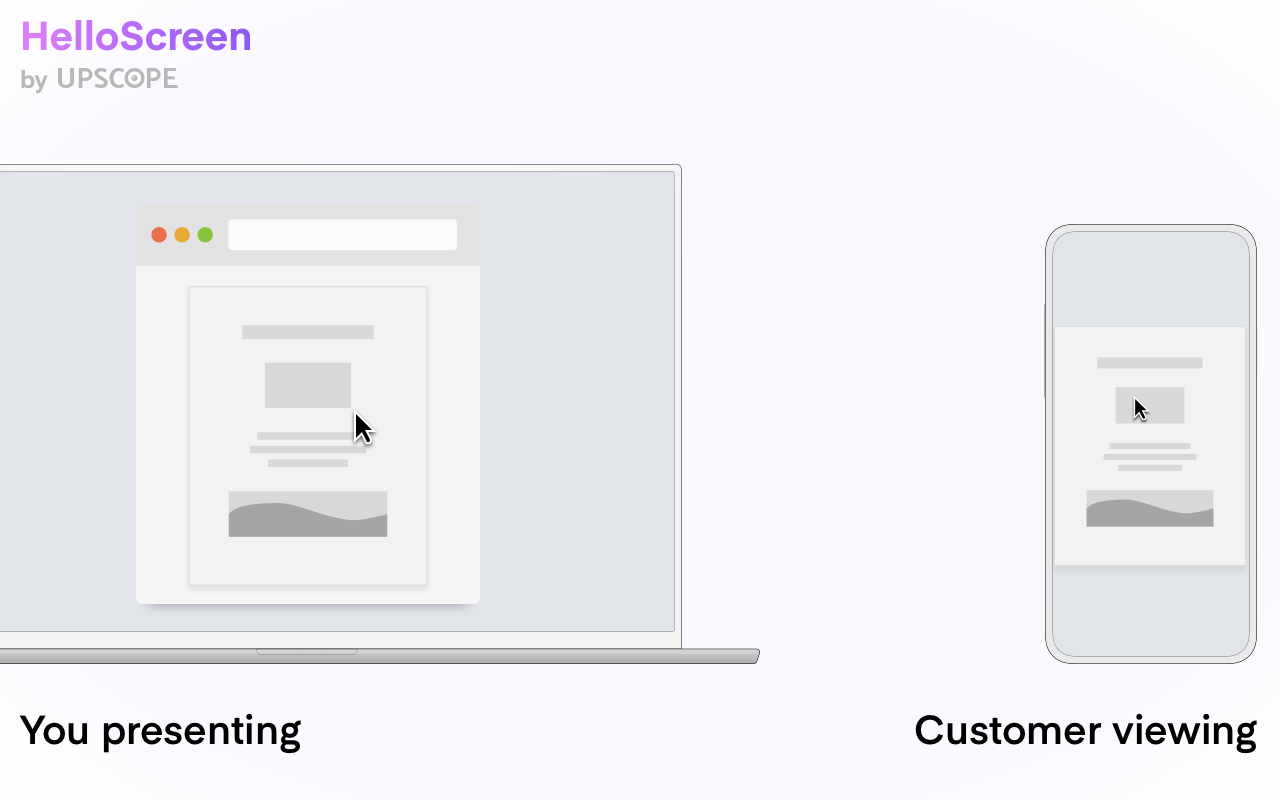 HelloScreen Screen Sharing for Chrome - 截图 3