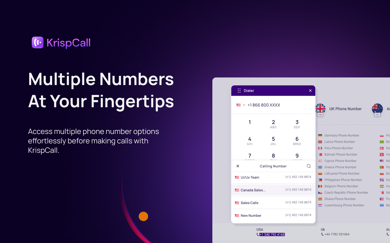 KrispCall Dialer - 截图 1