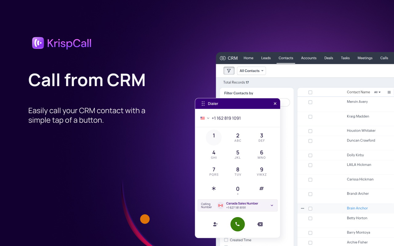 KrispCall Dialer - 截图 4