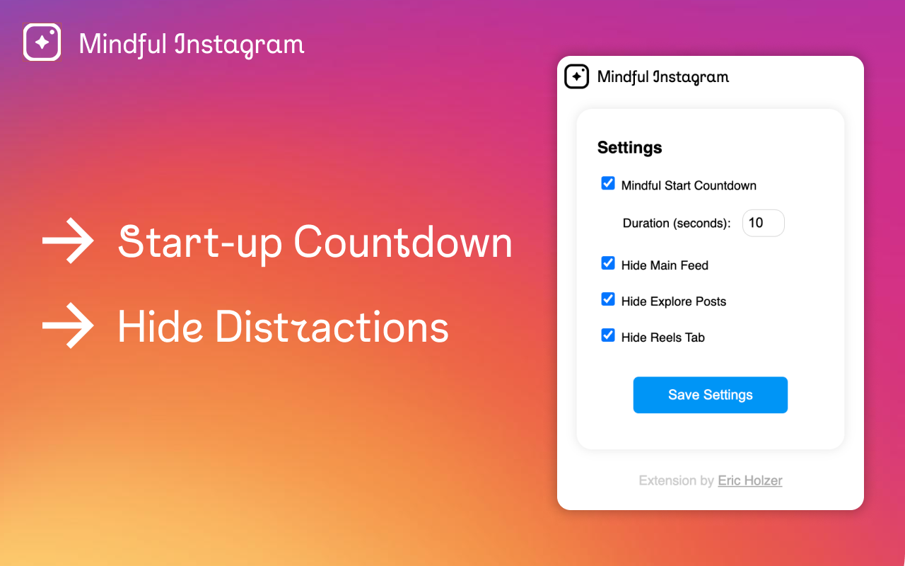Mindful Instagram - 截图 1