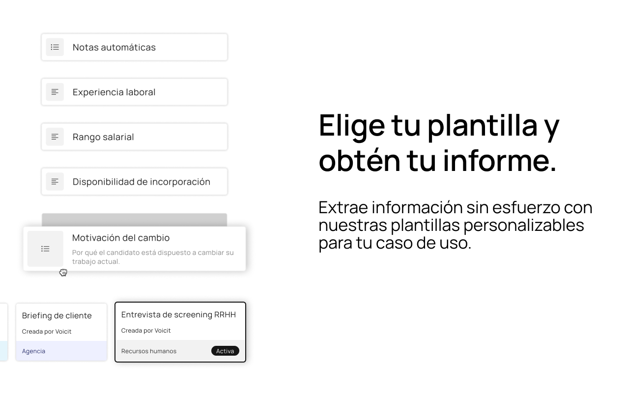 Voicit: Resumen reunión IA y notas online - 截图 3