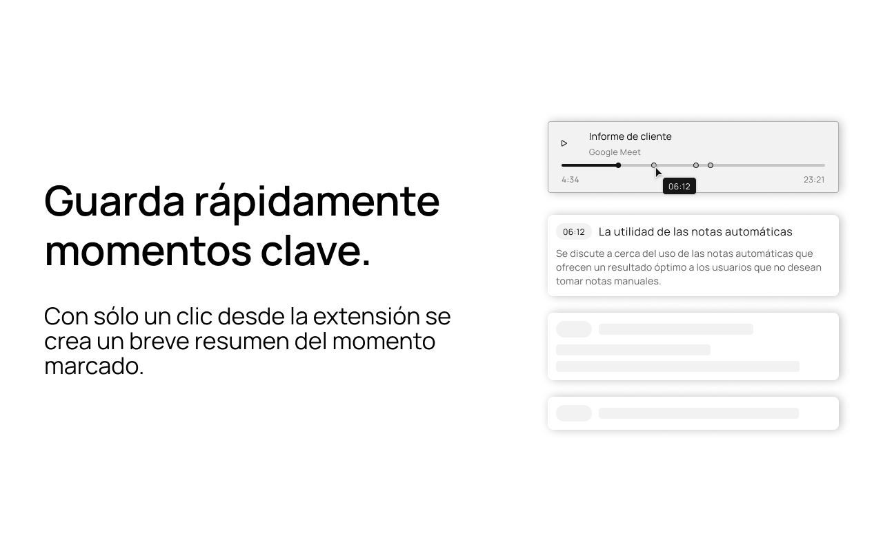 Voicit: Resumen reunión IA y notas online - 截图 5