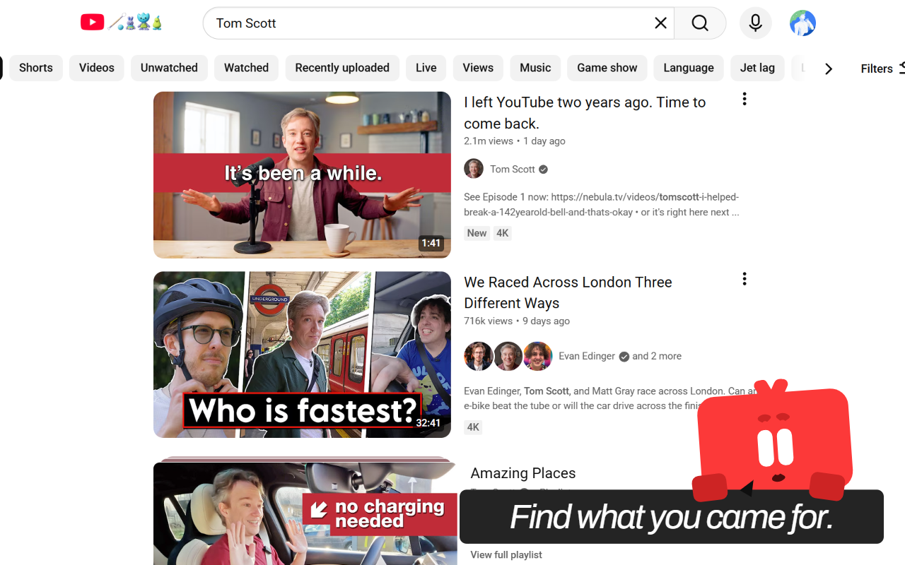 Mono for YouTube - 截图 5