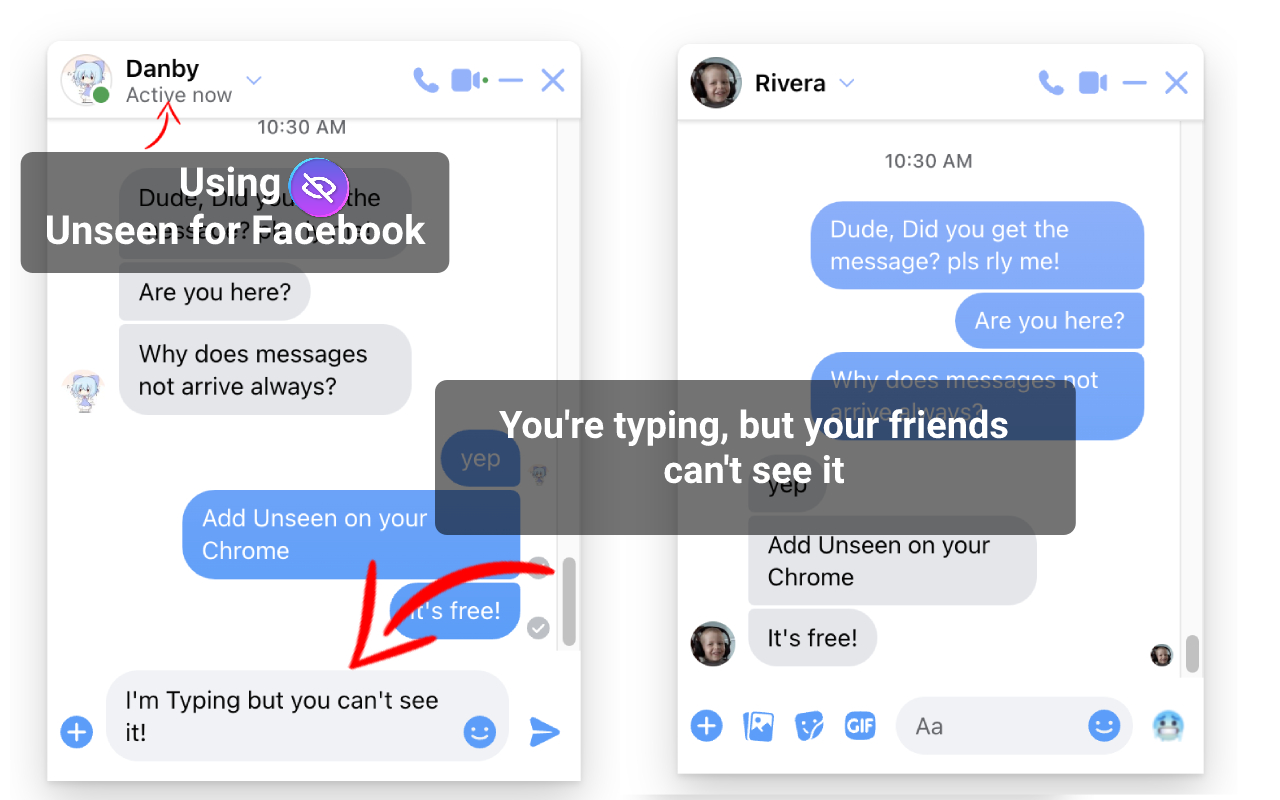 ESUIT | Un Seen for Facebook™ - 截图 2