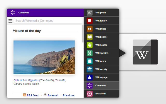 Black Menu for Wikipedia - 截图 4