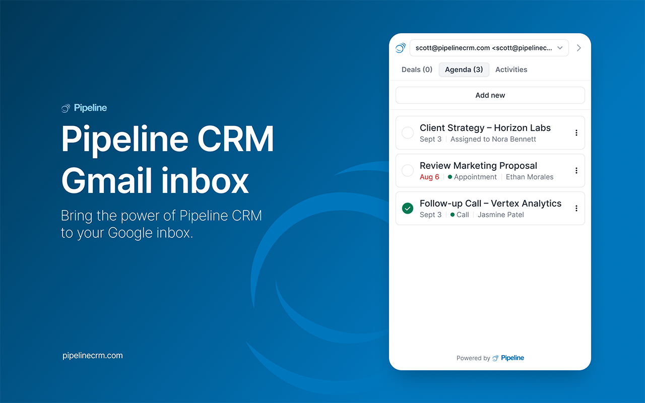 Pipeline CRM Gmail - 截图 2