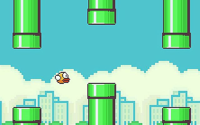 Flappy Bird Classic Game - 截图 1