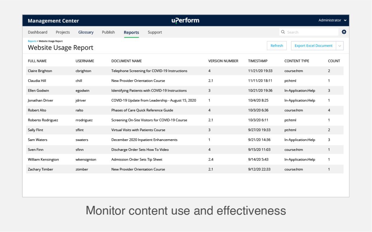 uPerform® In-application Help - 截图 4