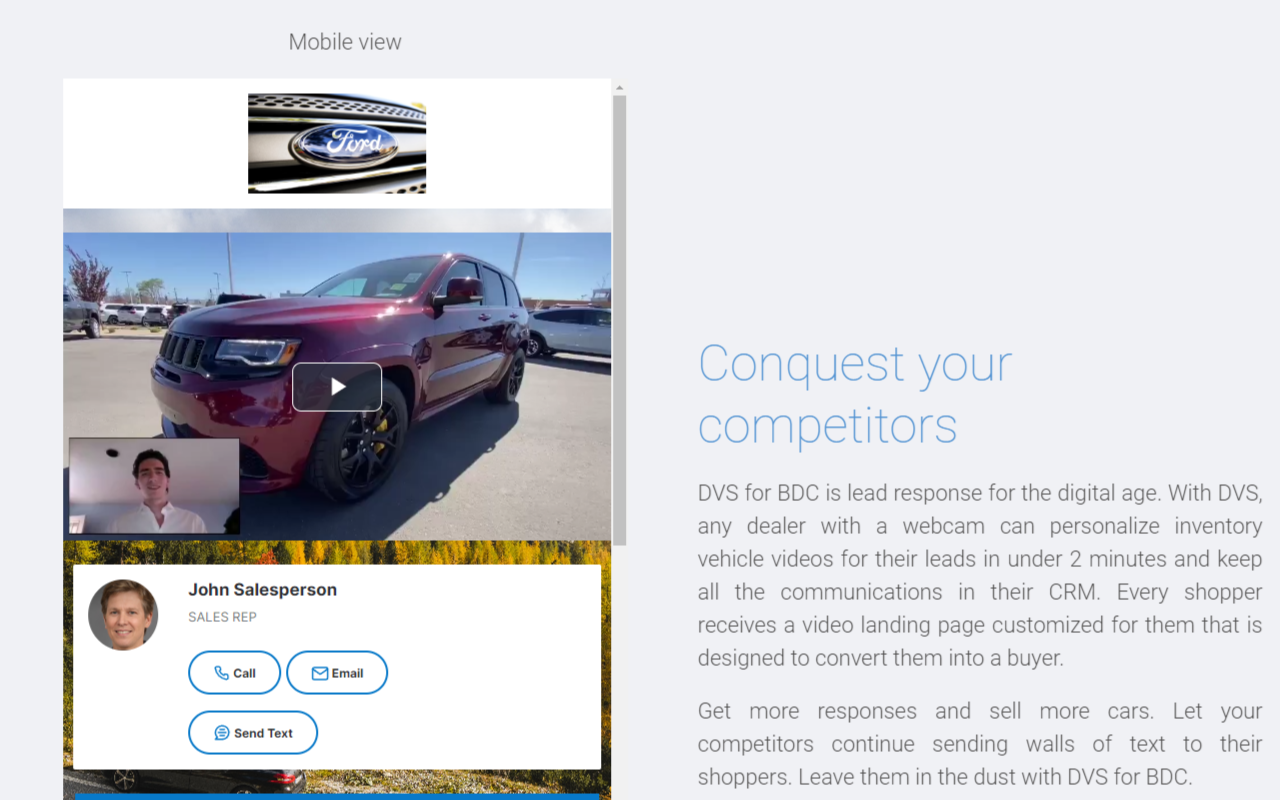 LESA - Dealer Video Suite (DVS) - 截图 2
