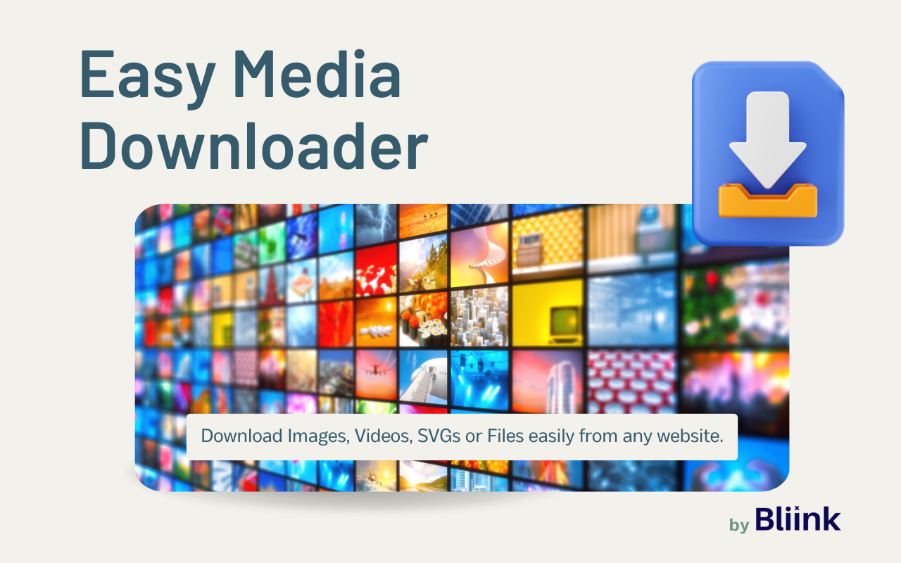 Easy Bulk Media Downloader - by Bliink - 截图 2