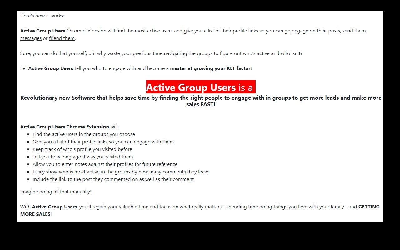 Active Group Users - 截图 1