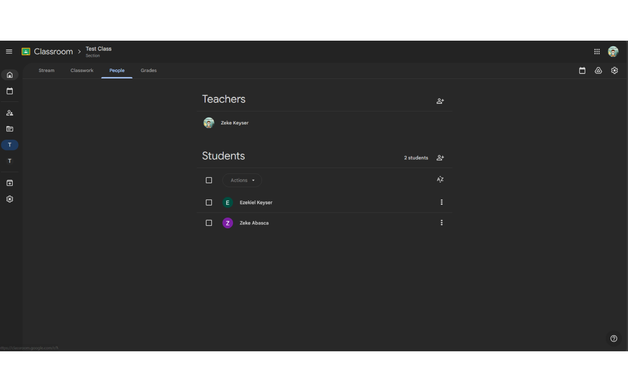 Google Classroom Dark Mode - 截图 4