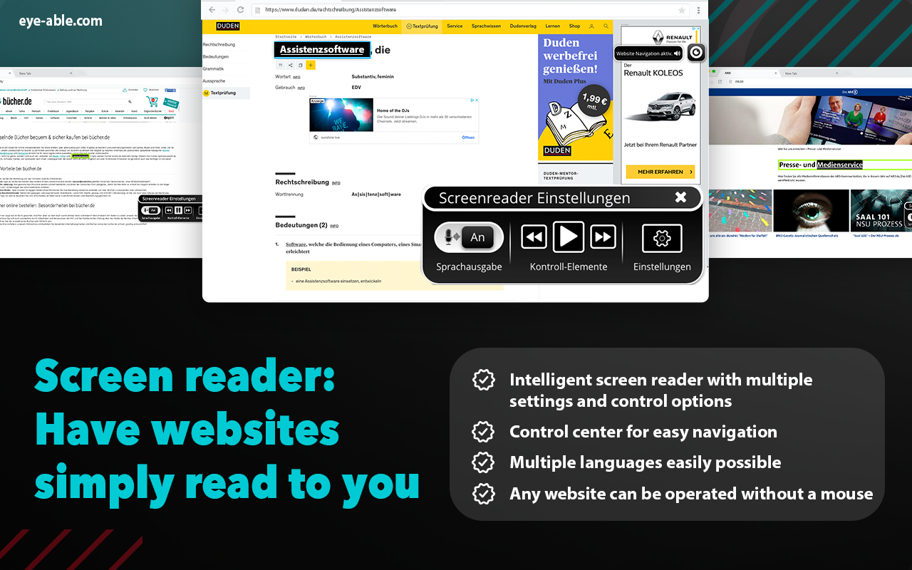 Eye-Able Assist - Accessibility Assistant - 截图 3