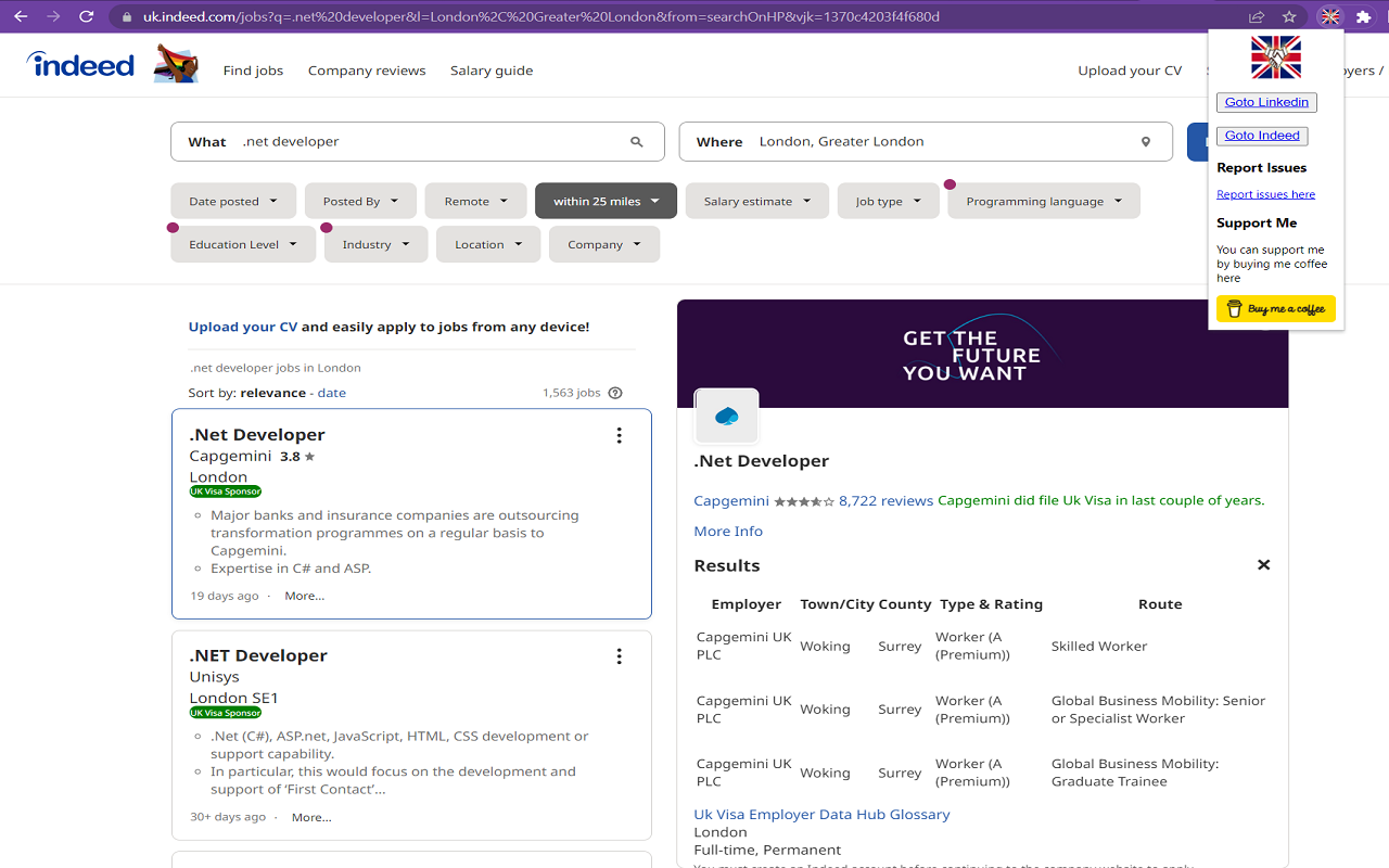 Ultimate UK Visa Sponsor Checker - 截图 1