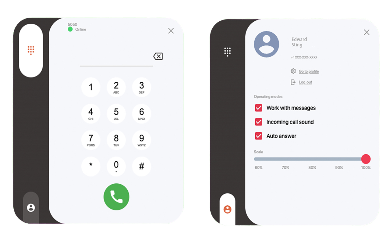 UniTalk Web Dialer - 截图 2