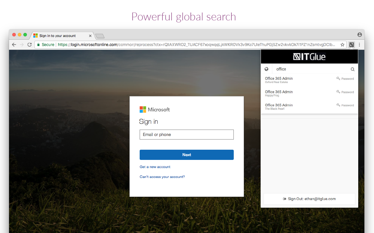 IT Glue Chrome Extension - 截图 3