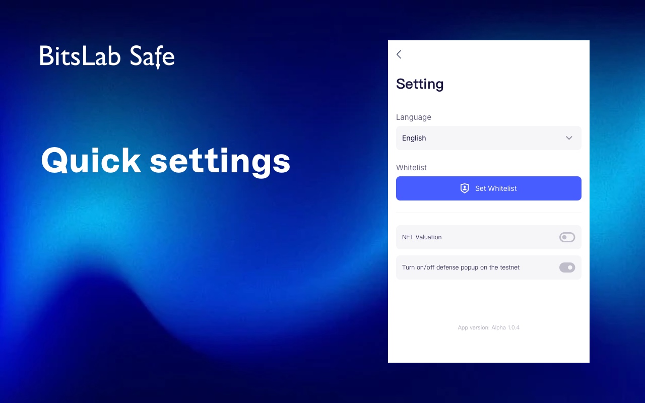 BitsLab Safe - 截图 1