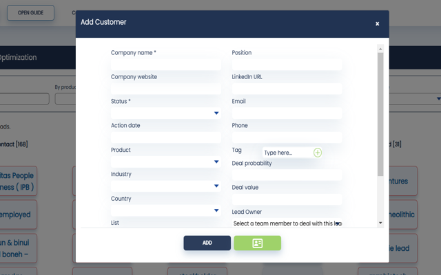 Outreach Optimization for sales and marketing - 截图 1