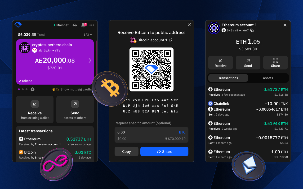 Superhero Wallet - 截图 2