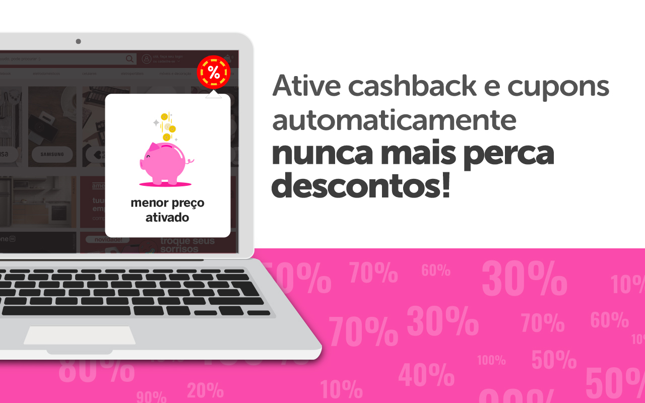 Cuponeria: Cupons e cashback em suas compras - 截图 4