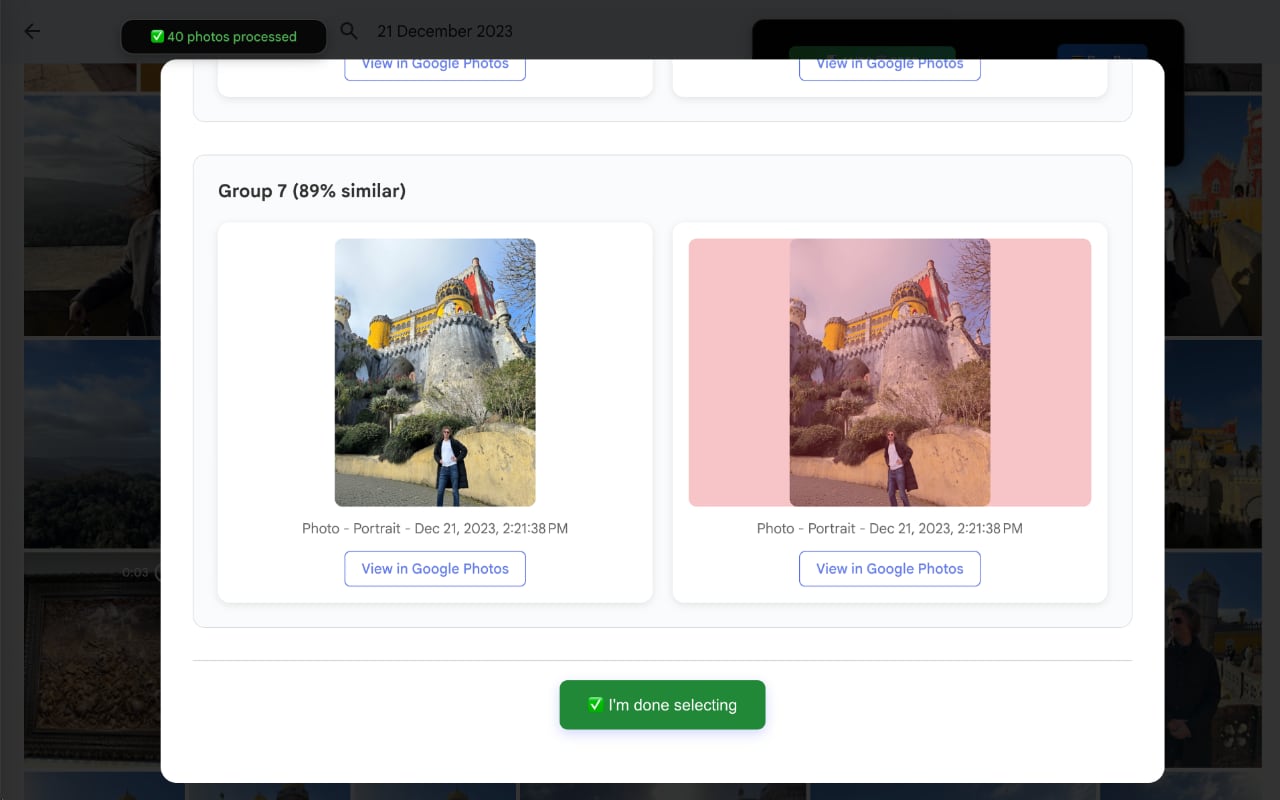 Google Photos Duplicate Remover - Delete Duplicate & Similar Images - 截图 1