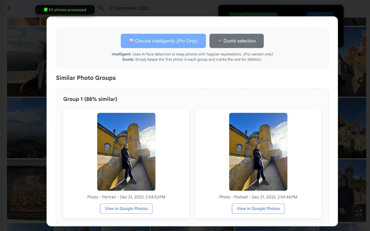 Google Photos Duplicate Remover - Delete Duplicate & Similar Images - 截图 5