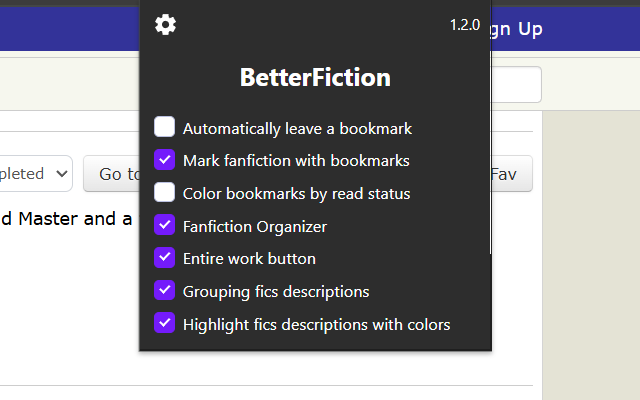BetterFiction - 截图 5
