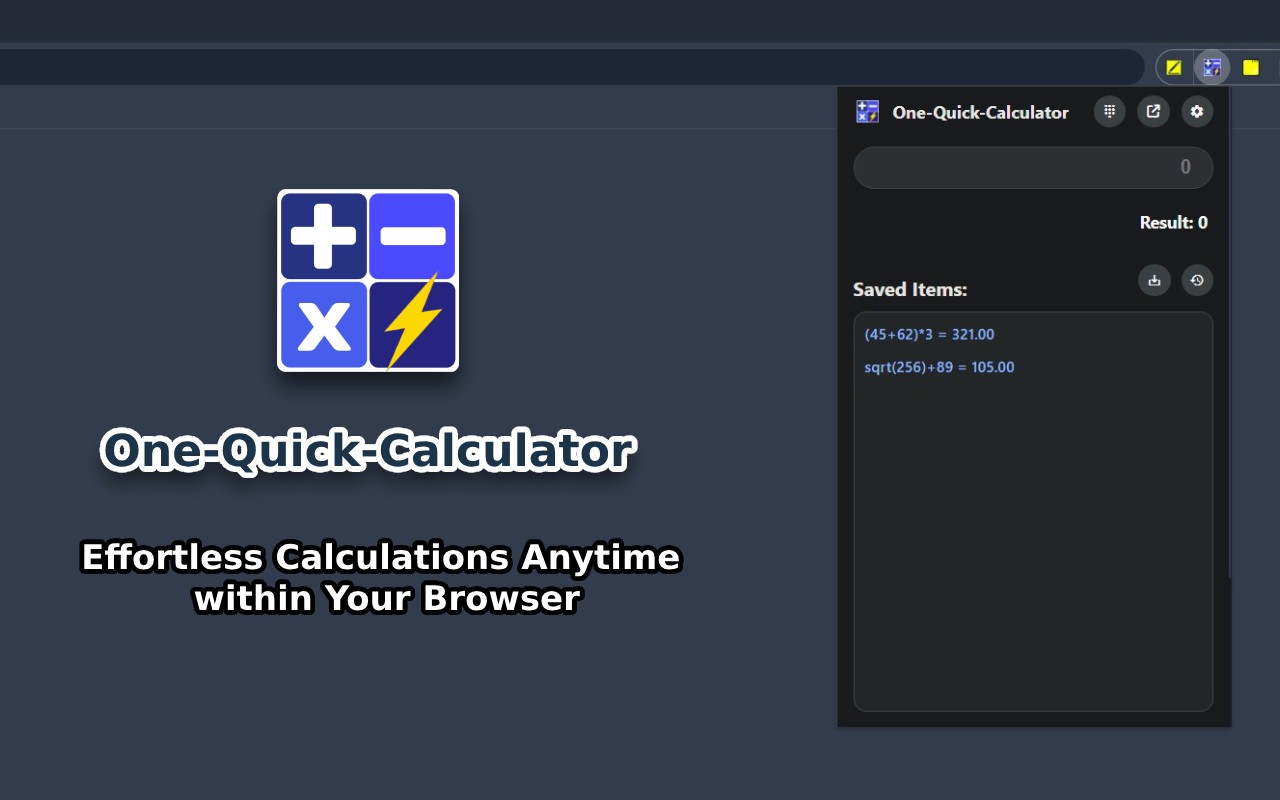 One Quick Calculator - 截图 3