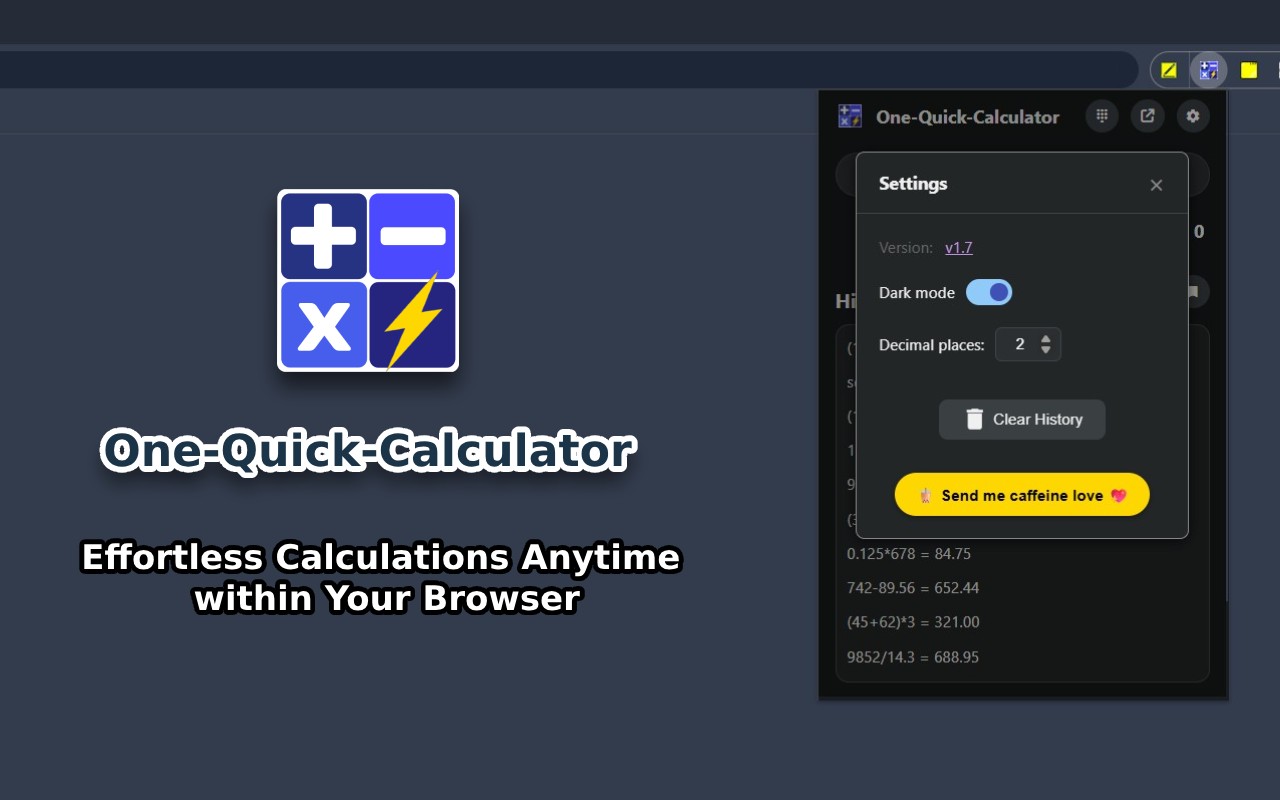 One Quick Calculator - 截图 4