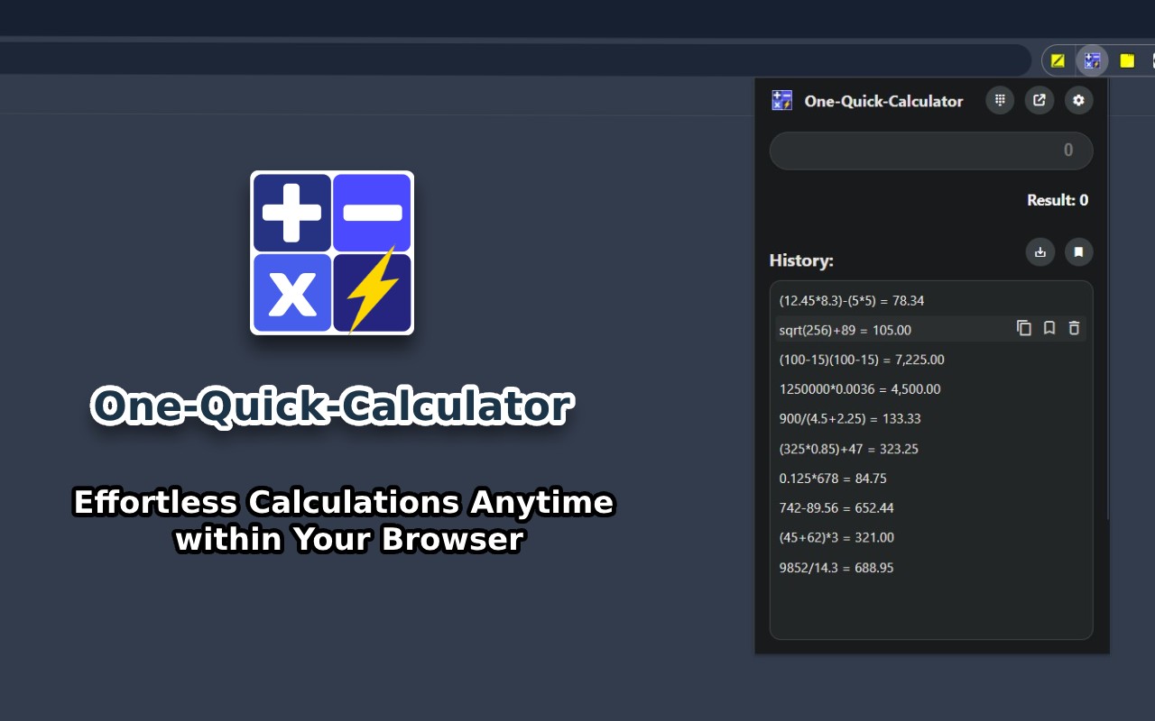 One Quick Calculator - 截图 5