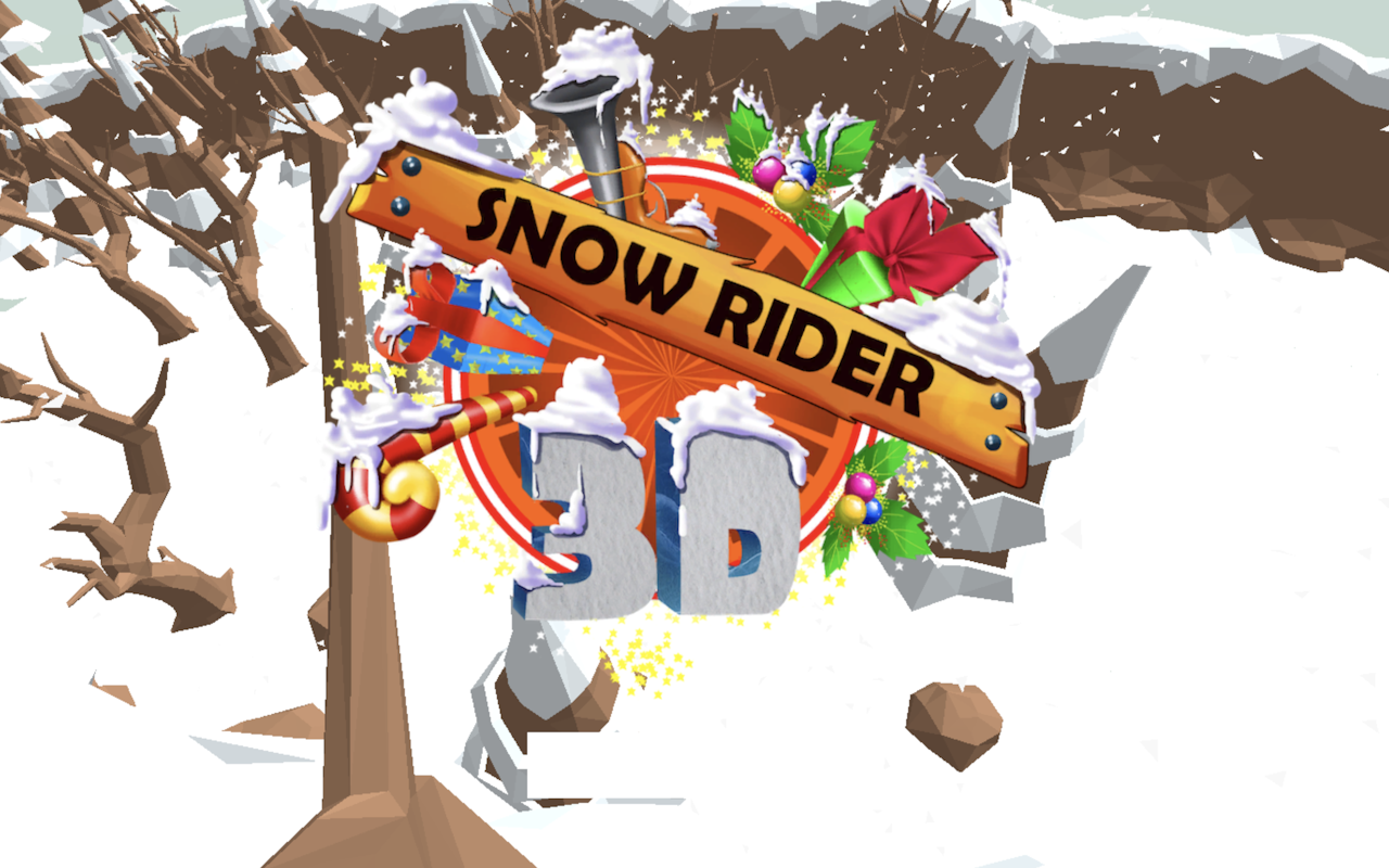 Snow Rider 3D Unblocked - 截图 1