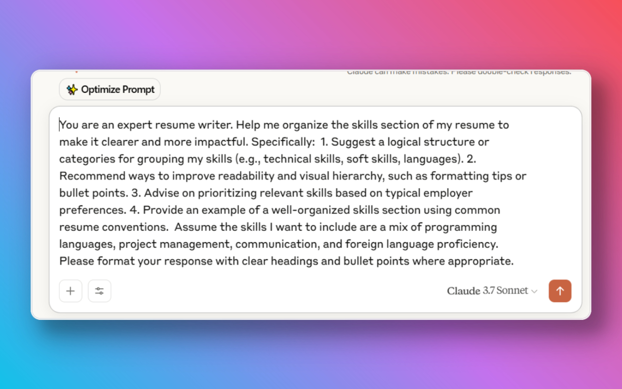 MetaPrompt - AI Prompt Engineer & Optimizer for ChatGPT & Claude - 截图 3