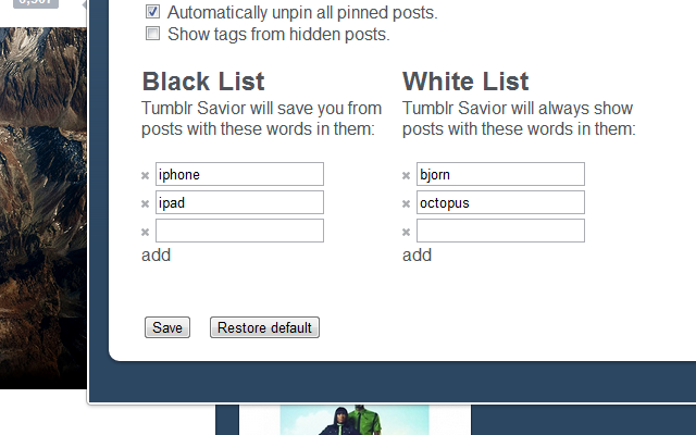 Tumblr Savior - 截图 4
