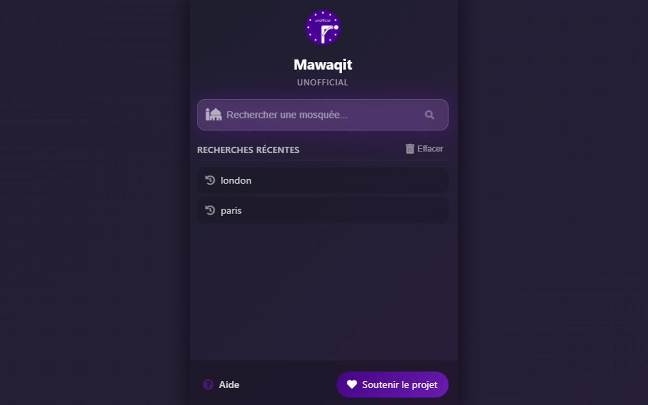 Mawaqit unofficial - 截图 2