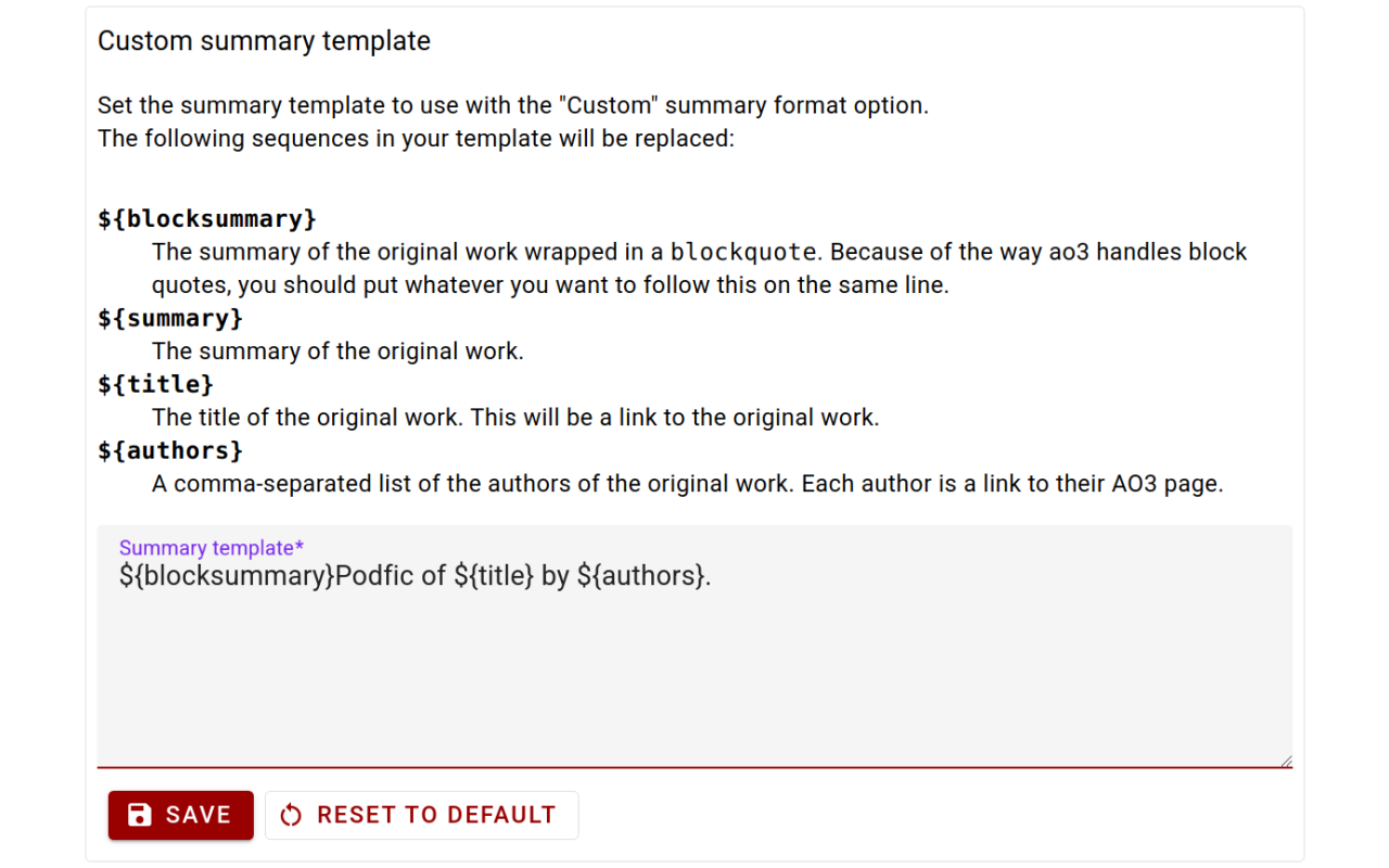 AO3 Podfic Posting Helper - 截图 2