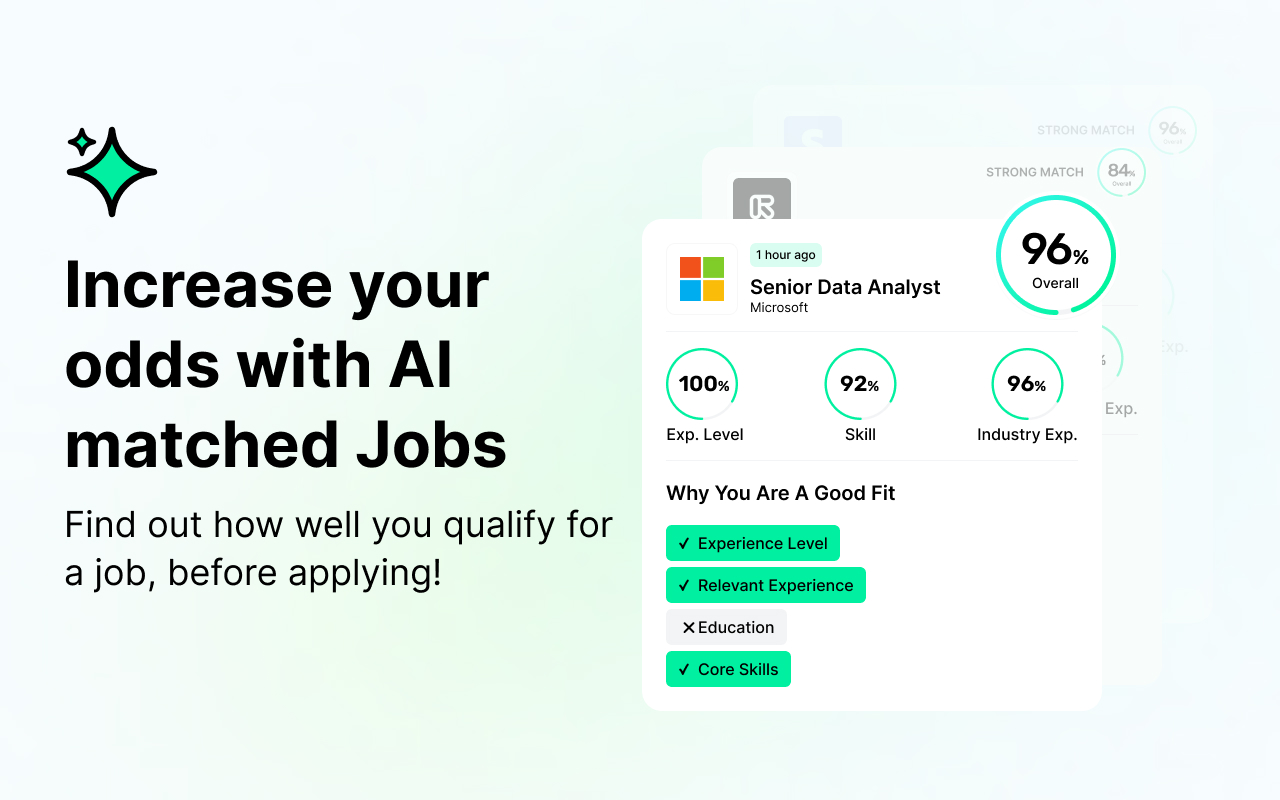 Jobright Autofill – Instant Job Applications, Job Match, AI Tailor Resume - 截图 4