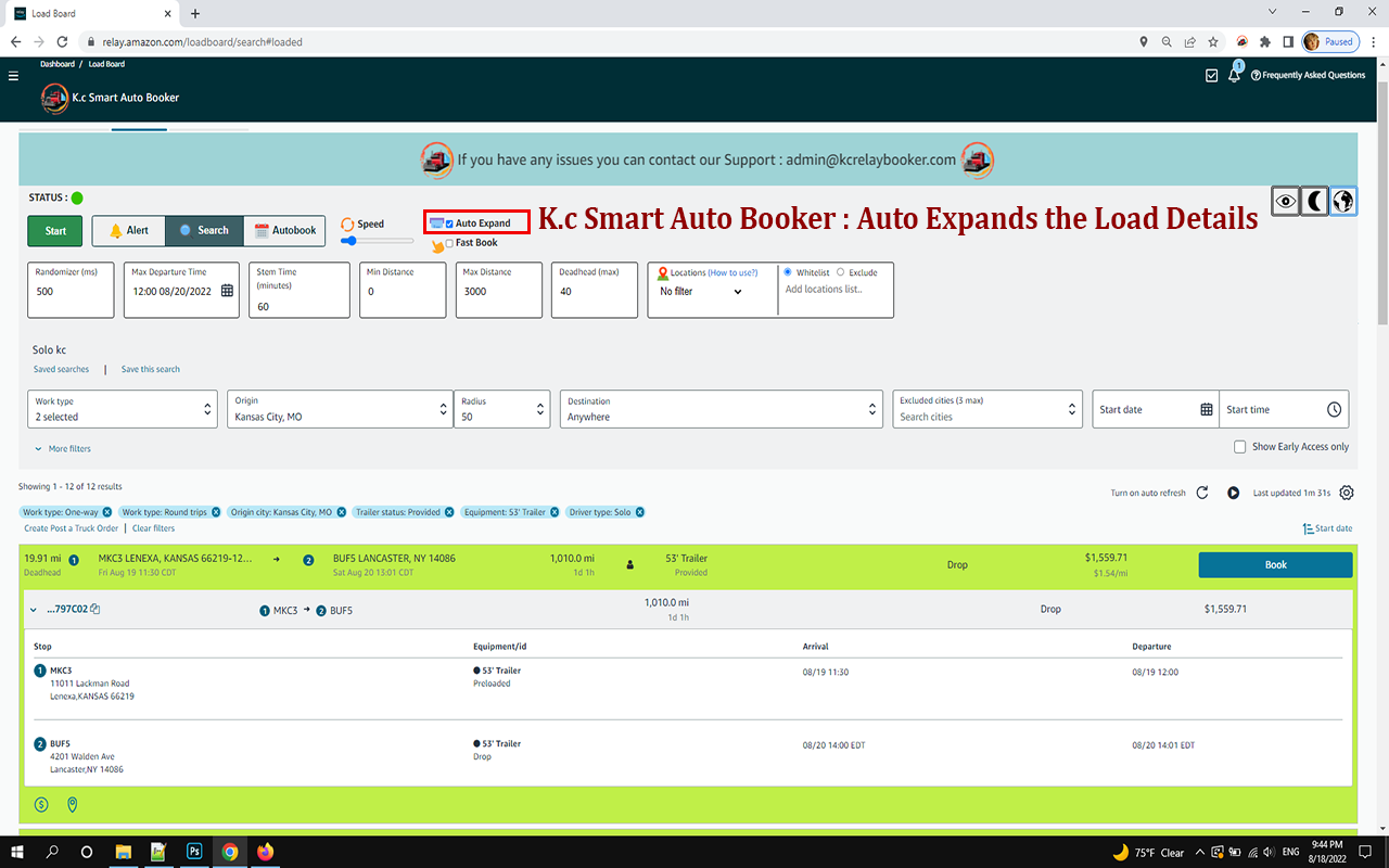 Kc Smart Auto Booker (PRO Version) - 截图 2