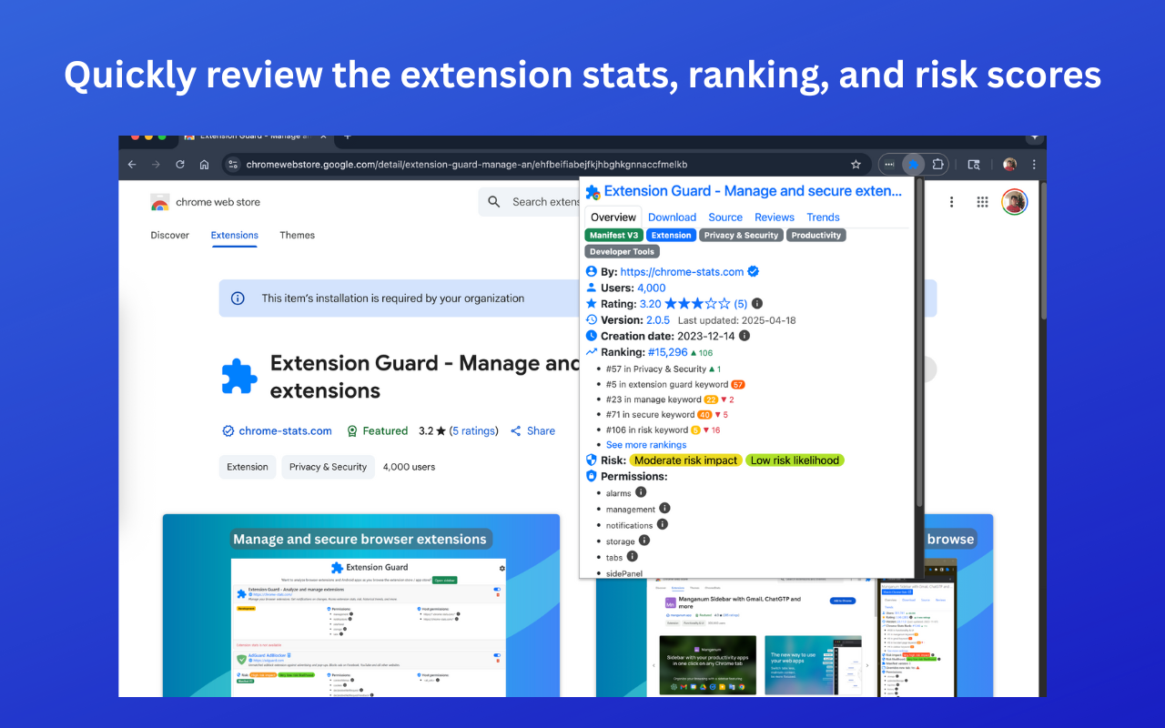 Chrome-Stats - Extension Analyzer - 截图 2