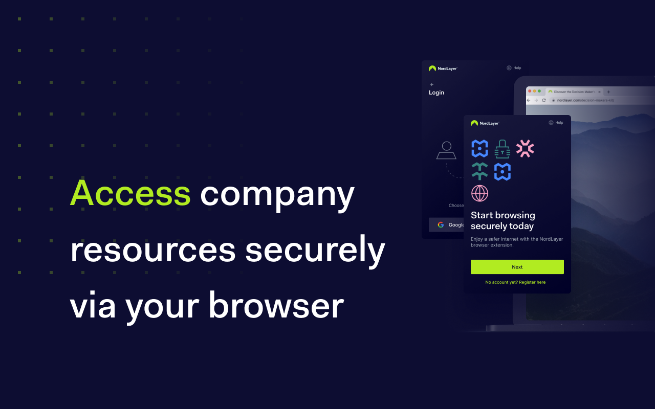 NordLayer Browser Extension - 截图 3