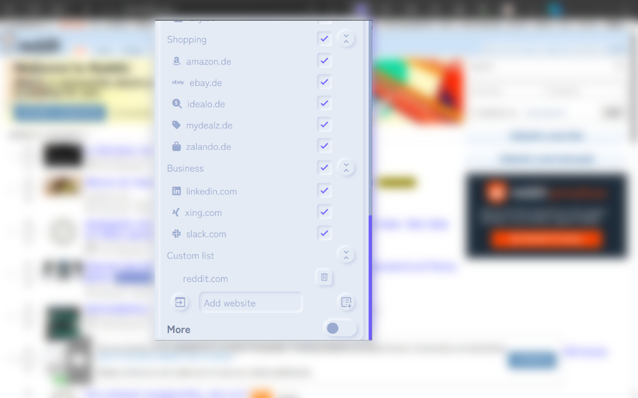 Unlimited Focus: Website Blocker & Pomodoro - 截图 4