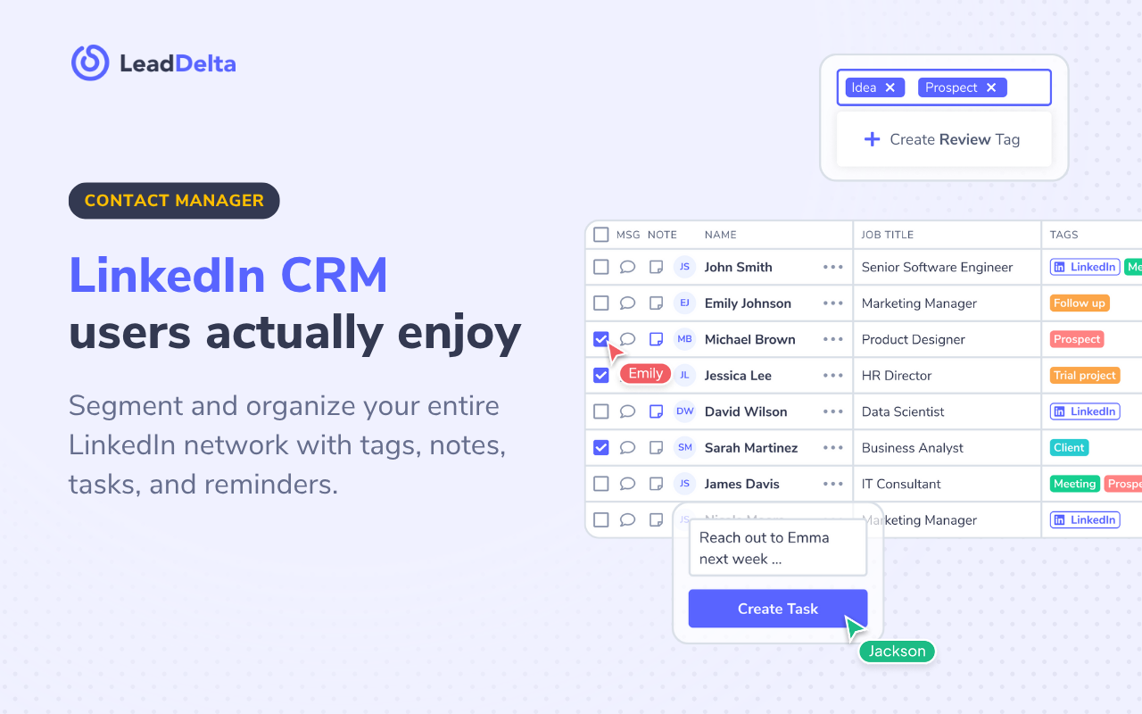 CRM, Phone Number & Email Finder for LinkedIn - 截图 1