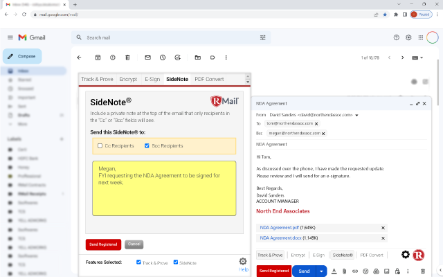 RPost for Gmail - 截图 5