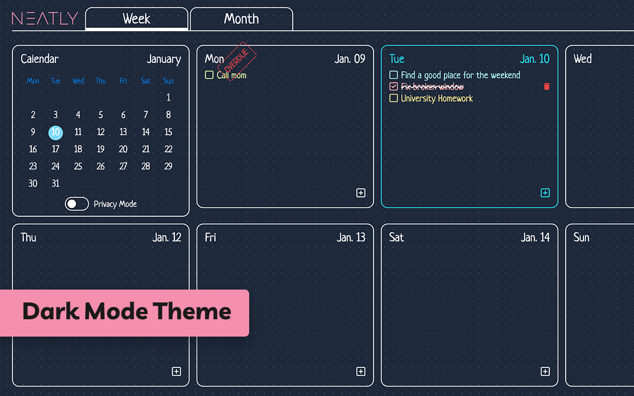 Neatly - Bullet Journal and Task Manager - 截图 3