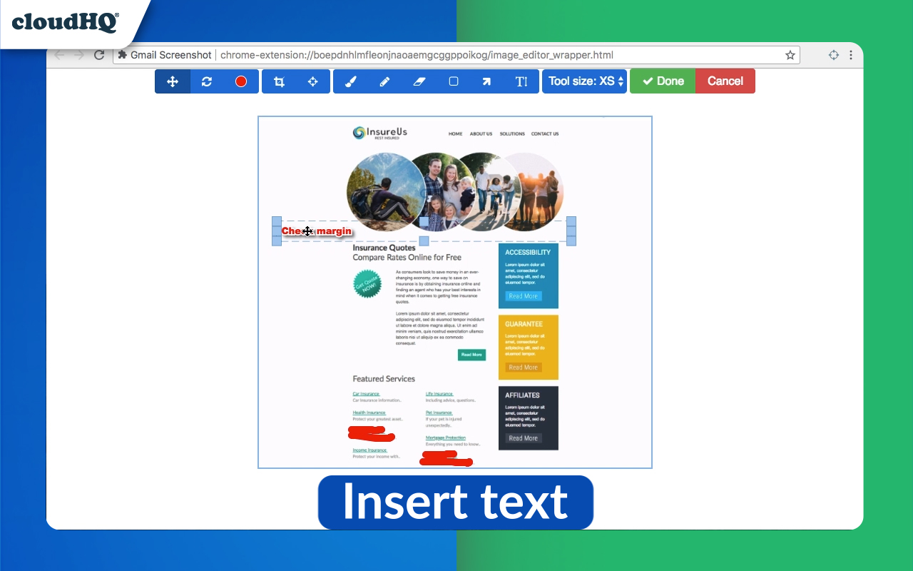 Screenshot Tool by cloudHQ - 截图 3