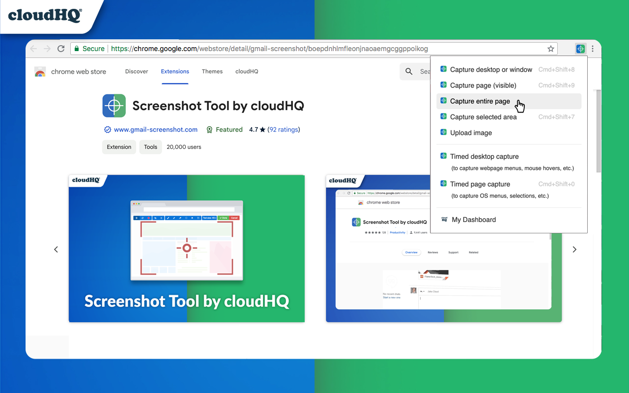 Screenshot Tool by cloudHQ - 截图 4