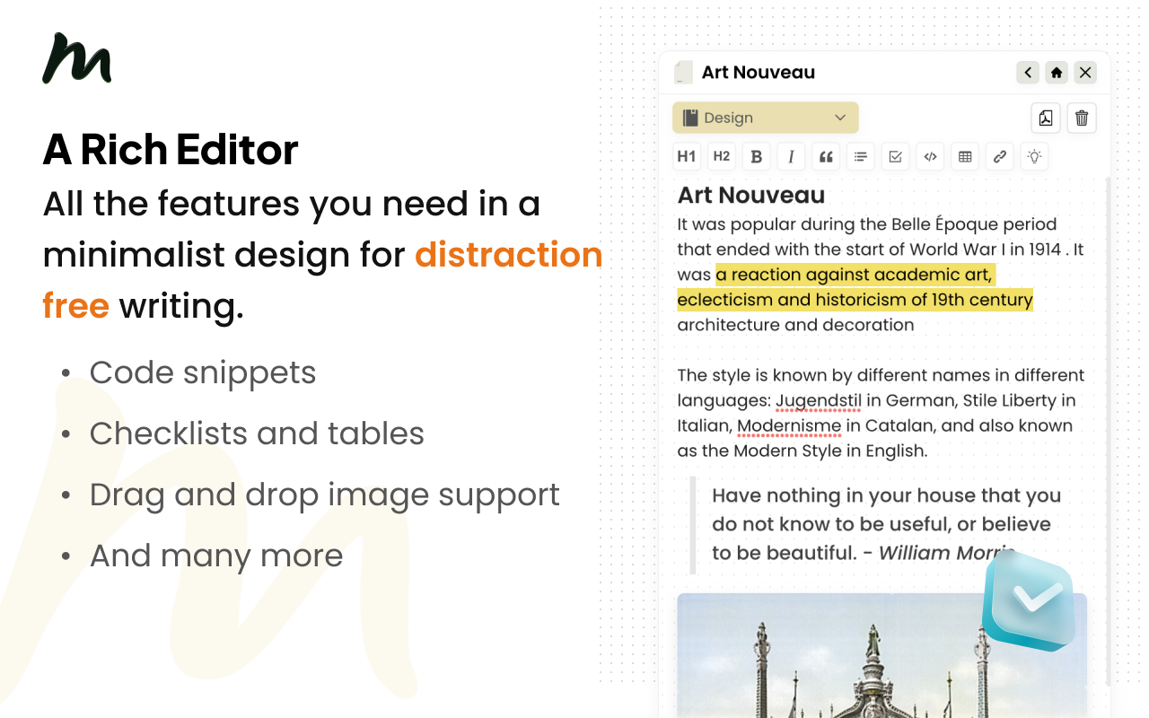 Membr: Effortless & Secure Note-taking - 截图 3
