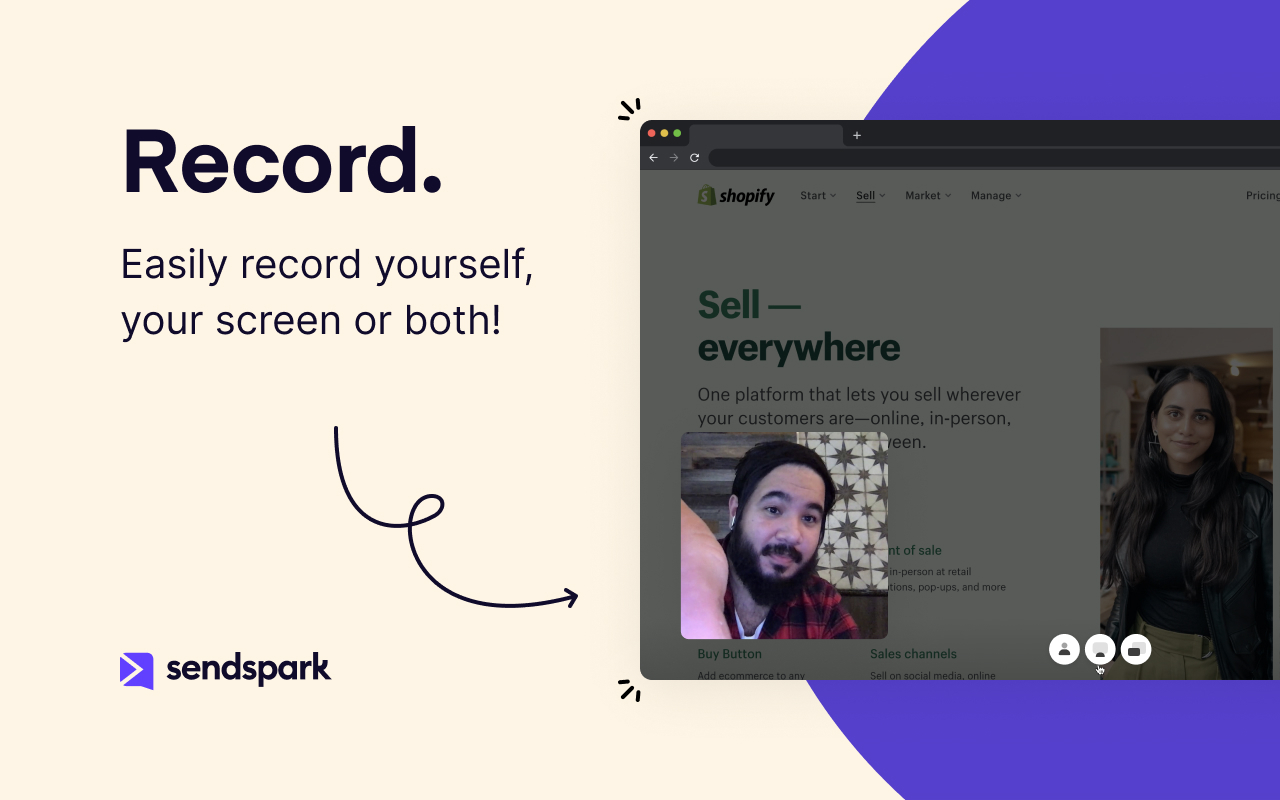 Sendspark Video and Screen Recorder - 截图 3