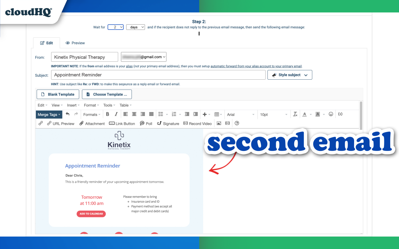 Auto Follow Up for Gmail™ by cloudHQ - 截图 5