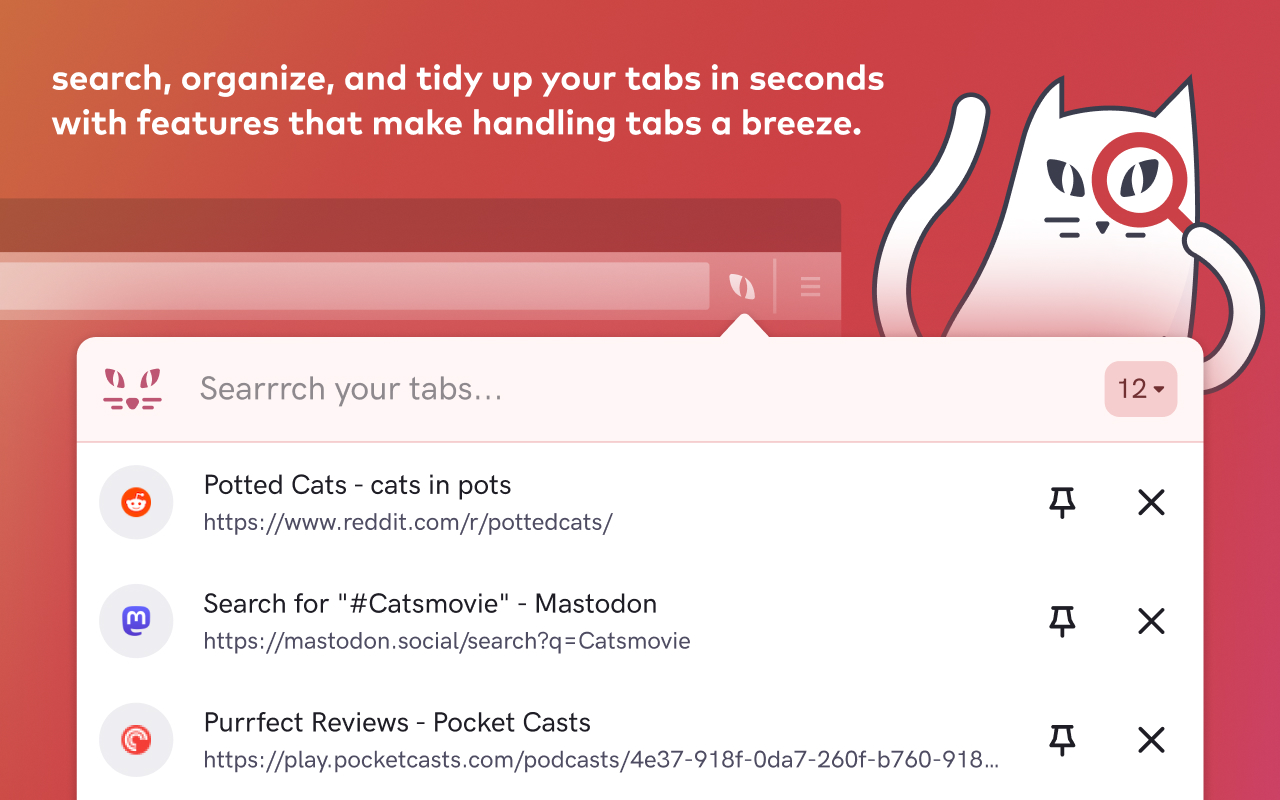 HelloTabs - fast tab switching - 截图 1