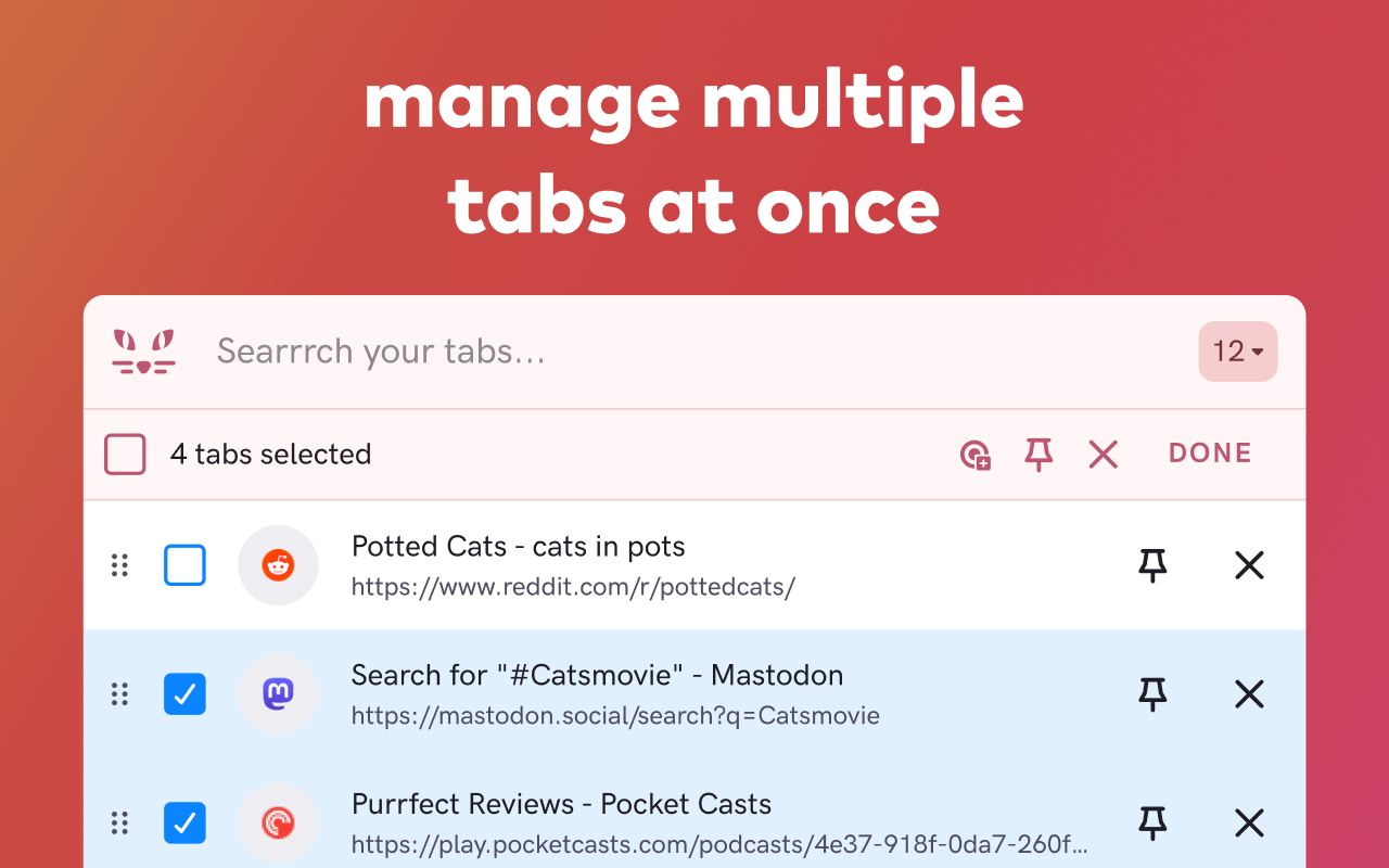 HelloTabs - fast tab switching - 截图 4